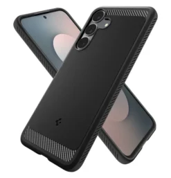 Spigen Samsung|Galaxy S25 Fe-ETUI SAMSUNG GALAXY S25 FE RUGGED ARMOR MATTE BLACK