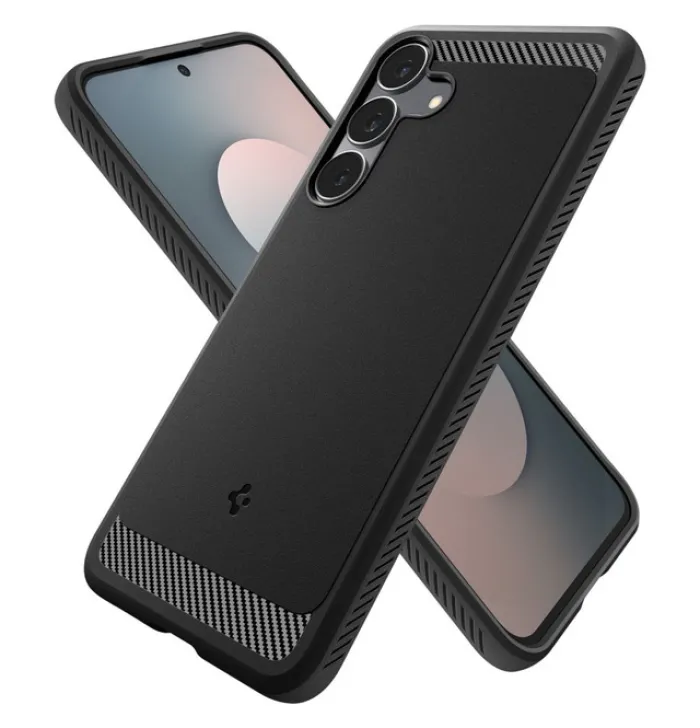 Spigen Samsung|Galaxy S25 Fe-ETUI SAMSUNG GALAXY S25 FE RUGGED ARMOR MATTE BLACK