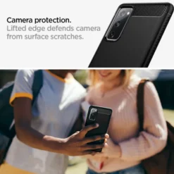 Spigen Samsung|Galaxy S20 Fe-Etui Samsung Galaxy S20 Fe Rugged Armor Matte Black Czarne Case