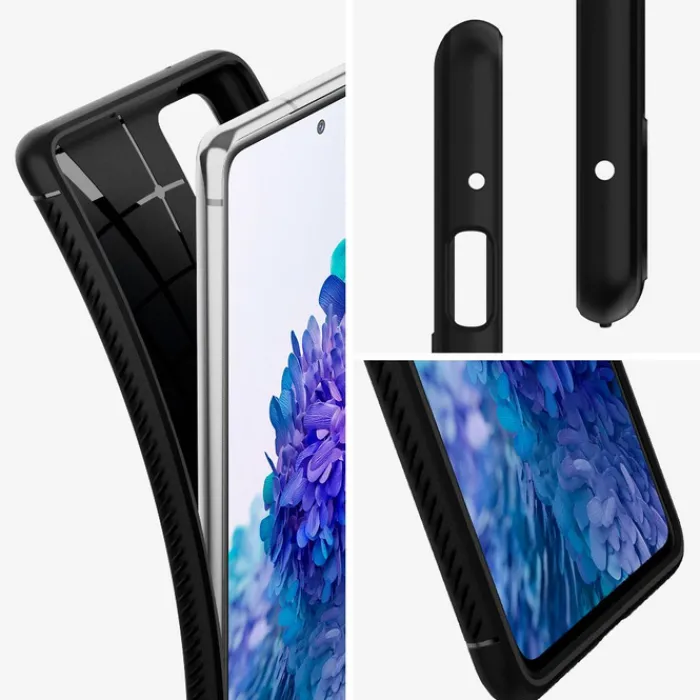 Spigen Samsung|Galaxy S20 Fe-Etui Samsung Galaxy S20 Fe Rugged Armor Matte Black Czarne Case