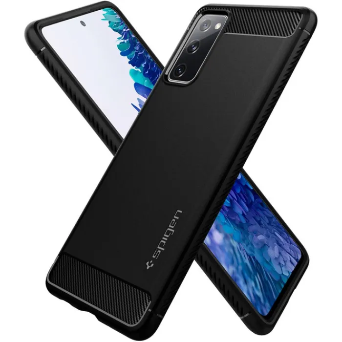 Spigen Samsung|Galaxy S20 Fe-Etui Samsung Galaxy S20 Fe Rugged Armor Matte Black Czarne Case