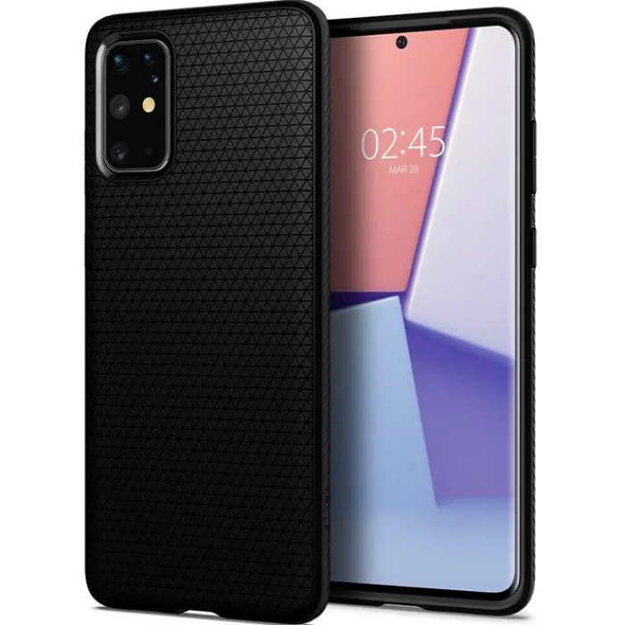 Spigen Samsung|Galaxy S20+ Plus-Etui Samsung Galaxy S20 Plus Liquid Air Matte Black Czarne Case