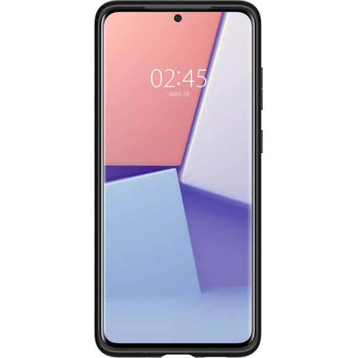 Spigen Samsung|Galaxy S20+ Plus-Etui Samsung Galaxy S20 Plus Liquid Air Matte Black Czarne Case