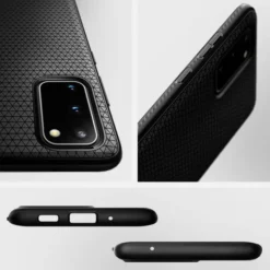 Spigen Samsung|Galaxy S20+ Plus-Etui Samsung Galaxy S20 Plus Liquid Air Matte Black Czarne Case