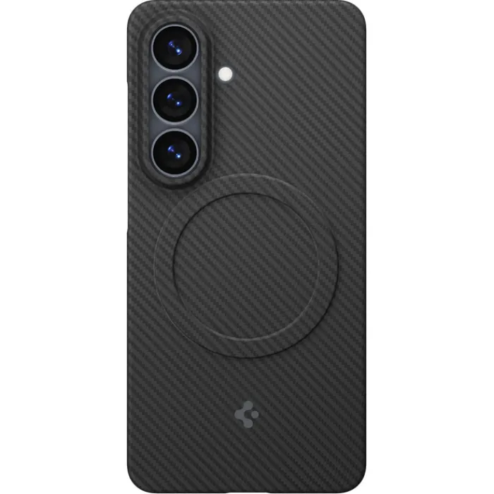 Spigen Samsung|Galaxy S26 Plus-ETUI SAMSUNG GALAXY S26 PLUS AIR SKIN ARAMID MAG MAGSAFE CZARNE