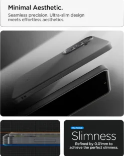 Spigen Samsung|Galaxy S26 Plus-ETUI SAMSUNG GALAXY S26+ PLUS THIN FIT MAGSAFE CZARNE