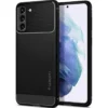 Spigen Samsung|Galaxy S21-Etui Samsung Galaxy S21 Rugged Armor Matte Black Czarne Case