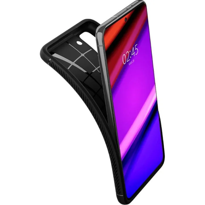 Spigen Samsung|Galaxy S21-Etui Samsung Galaxy S21 Rugged Armor Matte Black Czarne Case