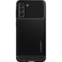 Spigen Samsung|Galaxy S21-Etui Samsung Galaxy S21 Rugged Armor Matte Black Czarne Case