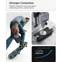 Spigen Samsung|Galaxy S26-ETUI SAMSUNG GALAXY S26 THIN FIT MAG MAGSAFE CZARNE