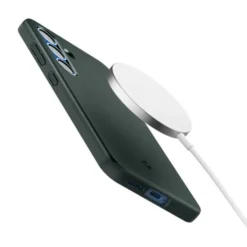 Spigen Samsung|Galaxy S25-ETUI SAMSUNG GALAXY S25 THIN FIT MAG MAGSAFE ABYSS GREEN