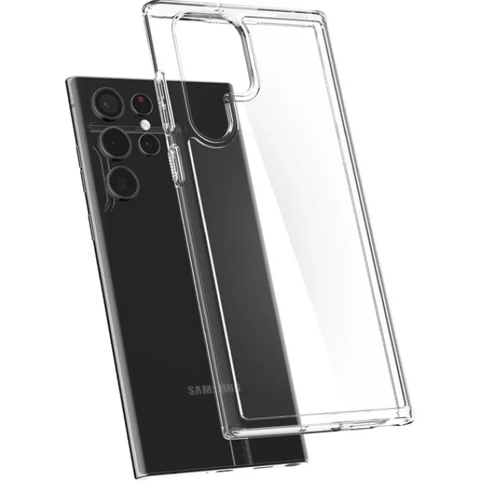Spigen Samsung|Galaxy S22 Ultra-ETUI Samsung Galaxy S22 Ultra Ultra Hybrid Crystal Przezroczyste Clear Case