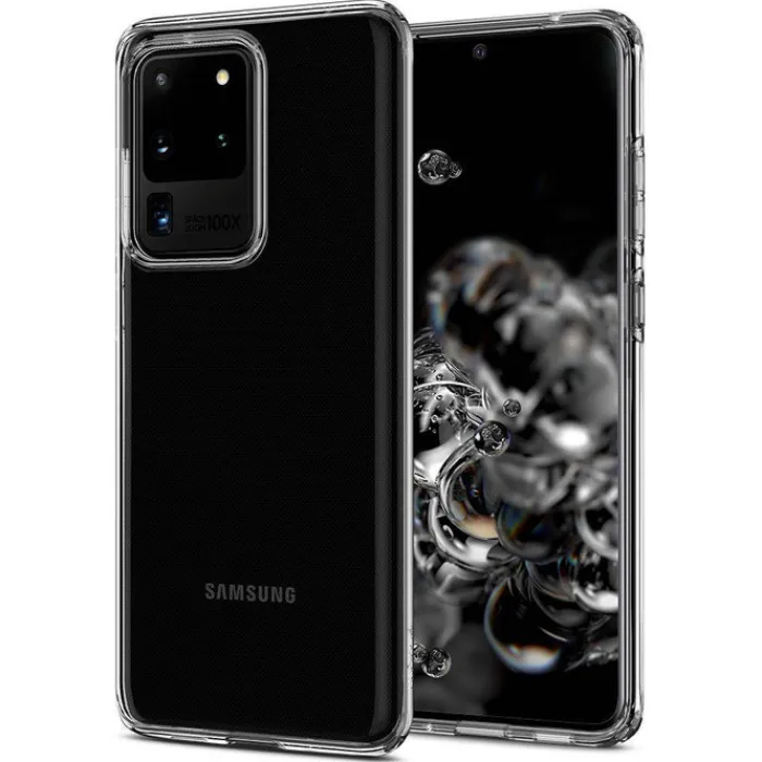 Spigen Samsung|Galaxy S20 Ultra-Etui Samsung Galaxy S20 Ultra Liquid Crystal Clear Przeźroczyste Case