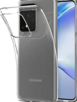 Spigen Samsung|Galaxy S20 Ultra-Etui Samsung Galaxy S20 Ultra Liquid Crystal Clear Przeźroczyste Case