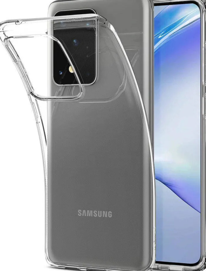 Spigen Samsung|Galaxy S20 Ultra-Etui Samsung Galaxy S20 Ultra Liquid Crystal Clear Przeźroczyste Case