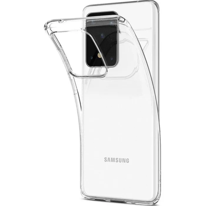 Spigen Samsung|Galaxy S20 Ultra-Etui Samsung Galaxy S20 Ultra Liquid Crystal Clear Przeźroczyste Case