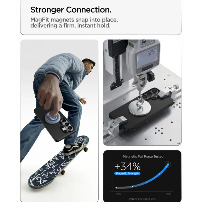 Spigen Samsung|Galaxy S26 Ultra-ETUI SAMSUNG GALAXY S26 ULTRA THIN FIT MAG MAGSAFE CZARNE