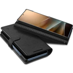 Spigen Samsung|Galaxy S25-ETUI SAMSUNG GALAXY S25 ULTRA WALLET ”S” CZARNE