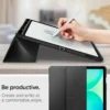 Spigen Galaxy Tab S10 Fe+ Plus 13.1|Samsung-ETUI SAMSUNG GALAXY TAB S10 FE+ PLUS 13.1 X620 / X626B ULTRA HYBRID ”PRO” CZARNE