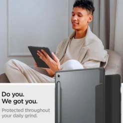 Spigen Galaxy Tab S10 Fe+ Plus 13.1|Samsung-ETUI SAMSUNG GALAXY TAB S10 FE+ PLUS 13.1 X620 / X626B ULTRA HYBRID ”PRO” CZARNE