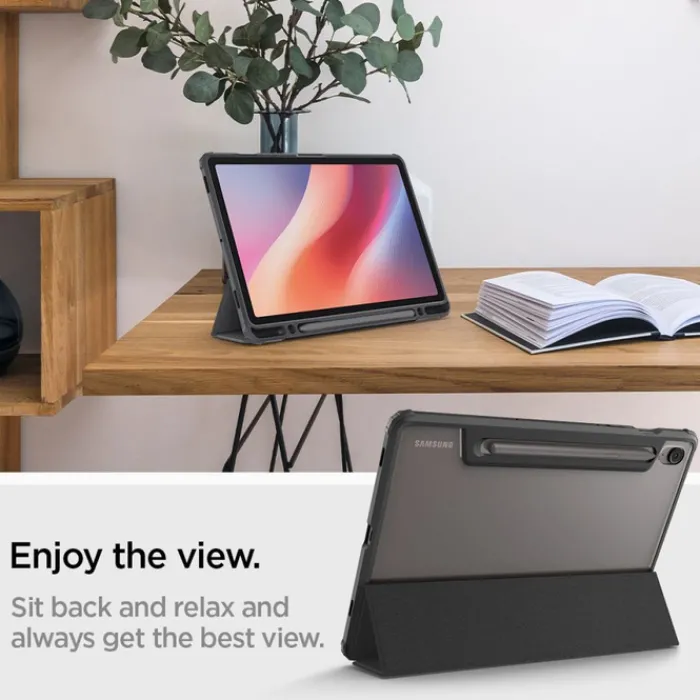 Spigen Galaxy Tab S10 Fe 10.9|Galaxy Tab S9-ETUI SAMSUNG GALAXY TAB S9 11.0 / S10 FE 10.9 X710 / X716B / X520 / X526 ULTRA HYBRID ”PRO” CZARNE