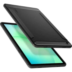 Spigen Galaxy Tab A11 Plus|Samsung-ETUI SAMSUNG GALAXY TAB A11+ PLUS 11.0 X230 / X235 / X236 RUGGED ARMOR MATTE BLACK