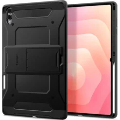 Spigen Galaxy Tab S11 Ultra 14.6|Samsung-ETUI SAMSUNG GALAXY TAB S11 ULTRA 14.6 X930 / X936B TOUGH ARMOR PRO BLACK