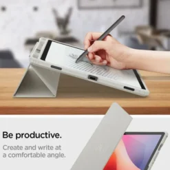 Spigen Galaxy Tab S10 Fe 10.9|Galaxy Tab S10 Fe+ Plus 13.1-ETUI SAMSUNG GALAXY TAB S10 FE ULTRA HYBRID PRO GRAY