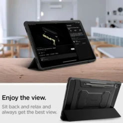 Spigen Galaxy Tab S10 Fe+ Plus 13.1|Samsung-ETUI SAMSUNG GALAXY TAB S10 FE+ PLUS 13.1 X620 / X626B RUGGED ARMOR ”PRO” CZARNE