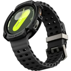 Spigen Galaxy Watch 8 40Mm|Samsung-ETUI SAMSUNG GALAXY WATCH 8 40 MM RUGGED ARMOR MATTE CZARNE