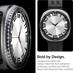 Spigen Galaxy Watch 8 44Mm|Samsung-ETUI SAMSUNG GALAXY WATCH 8 (44 MM) BEZEL TUNE PRO DIVER RAMKA BLACK