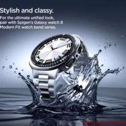 Spigen Galaxy Watch 8 44Mm|Samsung-ETUI SAMSUNG GALAXY WATCH 8 (44 MM) BEZEL TUNE PRO DIVER RAMKA BLACK