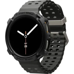 Spigen Galaxy Watch 8 44Mm|Samsung-ETUI SAMSUNG GALAXY WATCH 8 44 MM RUGGED ARMOR MATTE CZARNE