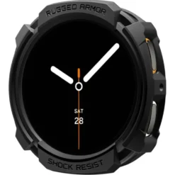 Spigen Galaxy Watch 8 44Mm|Samsung-ETUI SAMSUNG GALAXY WATCH 8 44 MM RUGGED ARMOR MATTE CZARNE