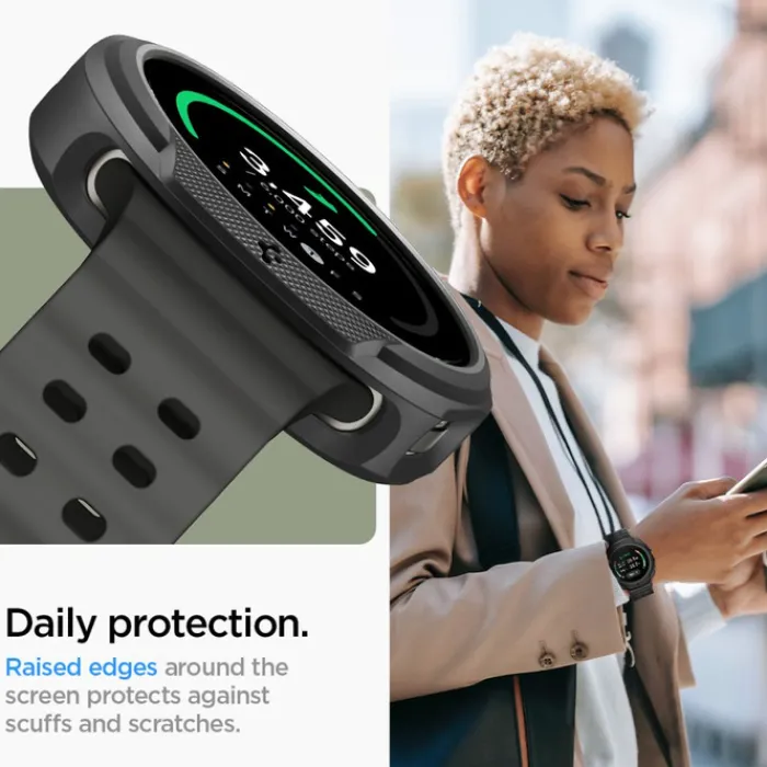 Spigen Galaxy Watch 8 Classic 46Mm|Samsung-ETUI SAMSUNG GALAXY WATCH 8 CLASSIC 46 MM LIQUID AIR MATTE CZARNE