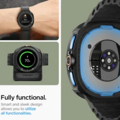 Spigen Galaxy Watch 8 Classic 46Mm|Samsung-ETUI SAMSUNG GALAXY WATCH 8 CLASSIC 46 MM LIQUID AIR MATTE CZARNE