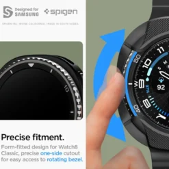 Spigen Galaxy Watch 8 Classic 46Mm|Samsung-ETUI SAMSUNG GALAXY WATCH 8 CLASSIC 46 MM LIQUID AIR MATTE CZARNE