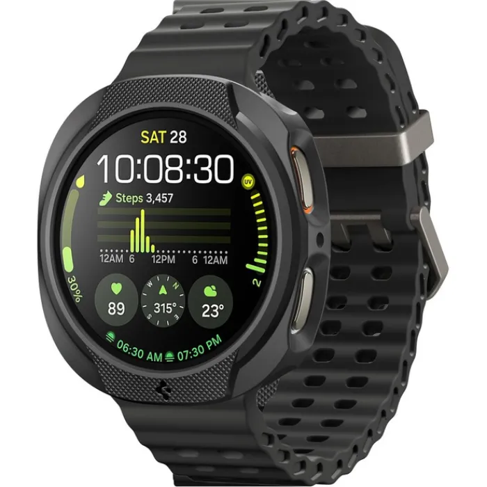 Spigen Galaxy Watch 8 44Mm|Samsung-ETUI SAMSUNG GALAXY WATCH 8 44 MM LIQUID AIR MATTE CZARNE