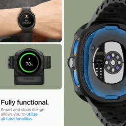 Spigen Galaxy Watch 8 44Mm|Samsung-ETUI SAMSUNG GALAXY WATCH 8 44 MM LIQUID AIR MATTE CZARNE