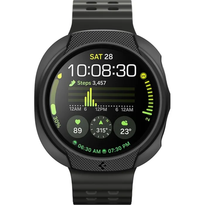 Spigen Galaxy Watch 8 40Mm|Samsung-ETUI SAMSUNG GALAXY WATCH 8 40 MM LIQUID AIR MATOWE CZARNE