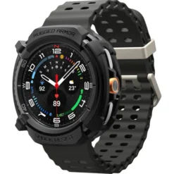 Spigen Galaxy Watch 8 Classic 46Mm|Samsung-ETUI SAMSUNG GALAXY WATCH 8 CLASSIC 46 MM RUGGED ARMOR MATTE CZARNE