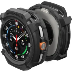 Spigen Galaxy Watch 8 Classic 46Mm|Samsung-ETUI SAMSUNG GALAXY WATCH 8 CLASSIC 46 MM RUGGED ARMOR MATTE CZARNE