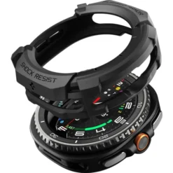 Spigen Galaxy Watch 8 Classic 46Mm|Samsung-ETUI SAMSUNG GALAXY WATCH 8 CLASSIC 46 MM RUGGED ARMOR MATTE CZARNE