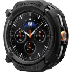 Spigen Galaxy Watch 8 Classic 46Mm|Samsung-ETUI SAMSUNG GALAXY WATCH 8 CLASSIC 46 MM RUGGED ARMOR MATTE CZARNE