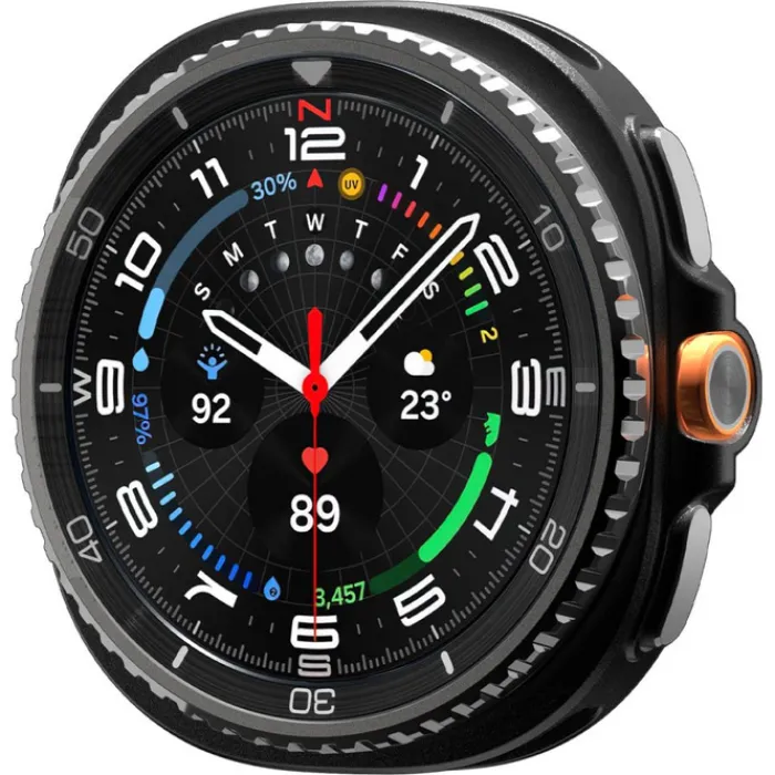 Spigen Galaxy Watch 8 Classic 46Mm|Samsung-ETUI SAMSUNG GALAXY WATCH 8 CLASSIC 46 MM RUGGED ARMOR MATTE CZARNE
