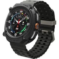 Spigen Galaxy Watch 8 Classic 46Mm|Samsung-ETUI SAMSUNG GALAXY WATCH 8 CLASSIC 46 MM RUGGED ARMOR MATTE CZARNE