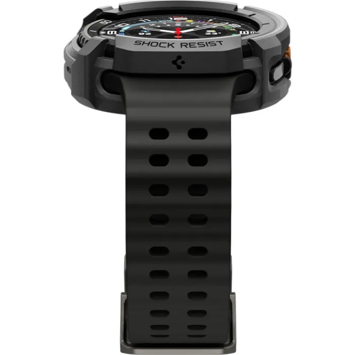 Spigen Galaxy Watch 8 Classic 46Mm|Samsung-ETUI SAMSUNG GALAXY WATCH 8 CLASSIC 46 MM RUGGED ARMOR MATTE CZARNE