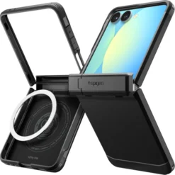 Spigen Samsung|Galaxy Z Flip 7-ETUI SAMSUNG GALAXY Z FLIP 7 TOUGH ARMOR PRO MAG MAGSAFE CZARNE