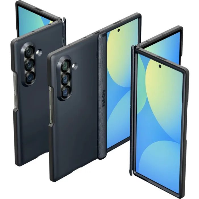 Spigen Samsung|Galaxy Z Fold 7-ETUI SAMSUNG GALAXY Z FOLD 7 SLIM ARMOR PRO MAG MAGSAFE METAL SLATE