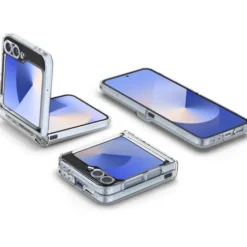 Spigen Samsung|Galaxy Z Flip 7 Fe-ETUI SAMSUNG GALAXY Z FLIP 7 FE Z FLIP 6 ULTRA HYBRID PRO MAGSAFE CLEAR WHITE